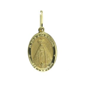 Pingente Medalha Aparecida M